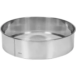 Сито кръгло от неръждаема стомана YATO Ф 28 cm
