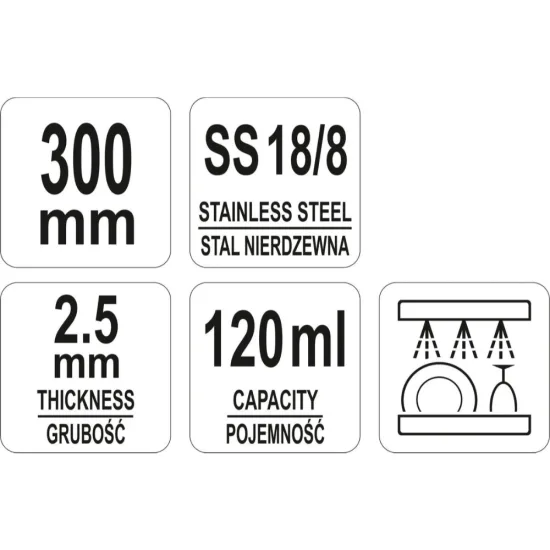 Черпак YATO 120 ml