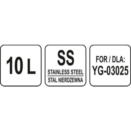 Купа за планетарен миксер YATO YG 03025 10 L