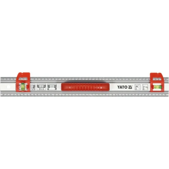 Алуминиева линия с нивелир YATO YT 70713 500 mm
