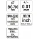 Циркометър YATO 2200 mm