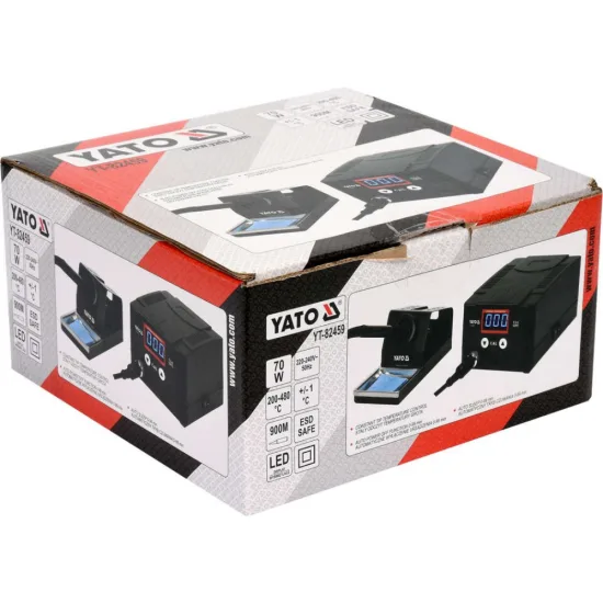 Станция за запояване YATO ESD LED 70 W 480°C