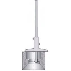 Дълбокомер механичен двустранен FORTIS 2 пети 300 mm