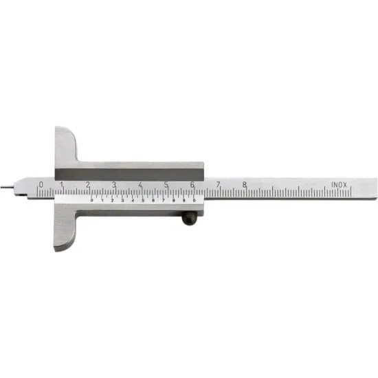 Дълбокомер механичен с щифт FORTIS 200 mm