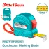 Ролетка метрична TOTAL ABS MID II 3 m 16 mm