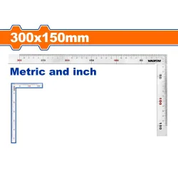 Прав ъгъл WADFOW 300 × 150 mm