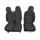Капитонирана тапицерия за Opel Vivaro 2+1 след 2014