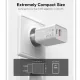 Мрежов адаптер за зареждане 20W с USB-A и USB-C