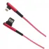 USB към Lightning кабел с Г образни конектори 1 метър