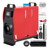 Дизелова печка 8KW 12V/24V с дистанционно и LCD дисплей – отоплител за кола, бус, камион, кемпер, гараж, офис и помещение