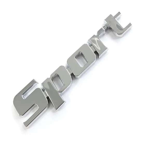 Надпис Sport 12 x 2.5 см
