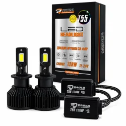 LED крушки Paolo T55 H3 130W 12V 24V