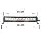 LED бар 112W 55 см