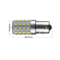 Paolo LED крушки P21W BA15S 12V 2 броя