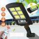 Соларна LED лампа с 48 диода, PIR сензор за движение и IP65 защита
