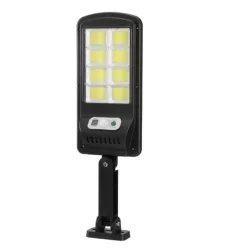 Соларна LED лампа с 160 диода, PIR сензор за движение и IP65 защита