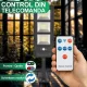 Соларна LED лампа с 180 SMD диода, PIR сензор за движение и IP65 защита