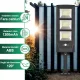 Соларна LED лампа с 180 SMD диода, PIR сензор за движение и IP65 защита