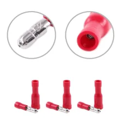 Комплект 20 кръгли кабелни обувки Ø4 mm