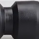Черна права бърза връзка 4 mm