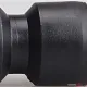 Черна права бърза връзка 16 mm