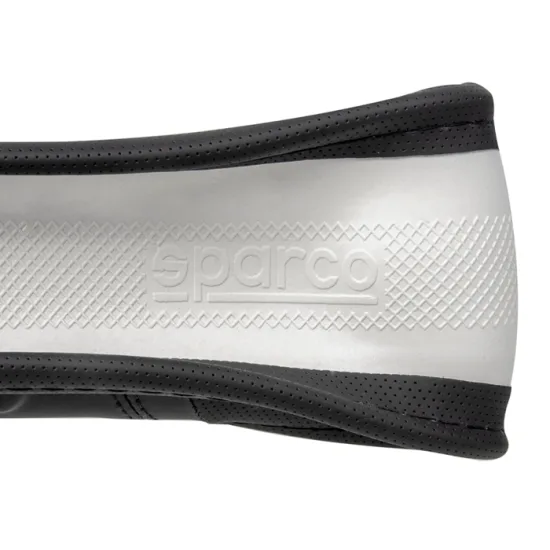 Калъф за волан Sparco черен със син шев