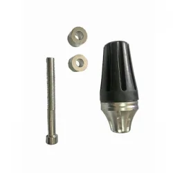 Единична краш тапа от PVC и алуминий с дължина 120 mm