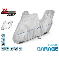 Сиво покривало Kegel Basic XL тип кутия за мотоциклет