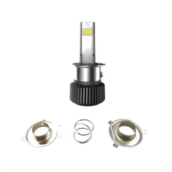 LED крушка H4 за мотоциклет 12V 15 W студено бяла