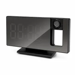 Дигитален LED часовник с проектор температура и влажност