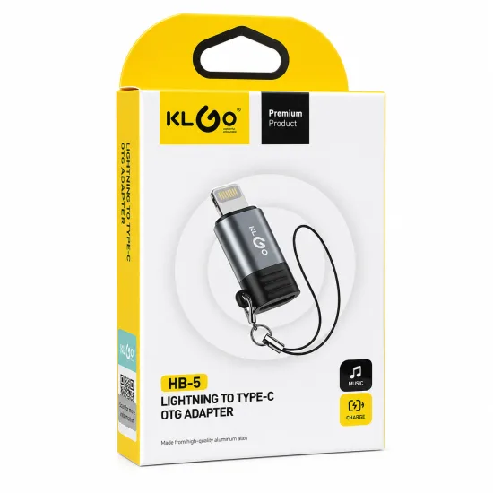 Адаптор за iOS-Lightning към USB Type-C