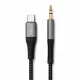 AUX кабел за Android 1 m-USB Type-C към AUX