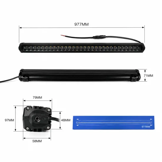 LED бар 360W 10-48V с размер 971 x 78 x 58 mm