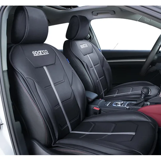 Подложка за седалка Sparco SPS414GR в сиво за комфорт при пътуване