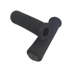 Черни меки дръжки за велосипед 120 mm комплект 2 броя Черни меки дръжки за велосипед 120 mm комплект 2 броя